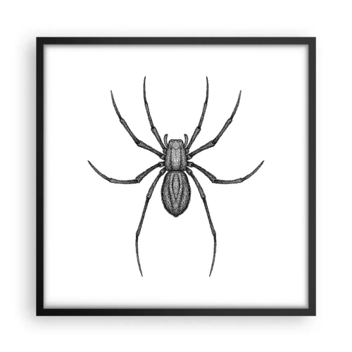 Plakát v černém rámu - Znepokojivá přesnost - 50x50 cm