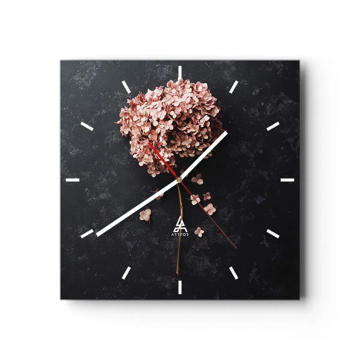 Nástěnné hodiny - Skutečně romantické znamení - 40x40 cm