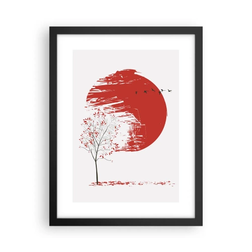 Plakát v černém rámu - Znáte tuto zemi? - 30x40 cm