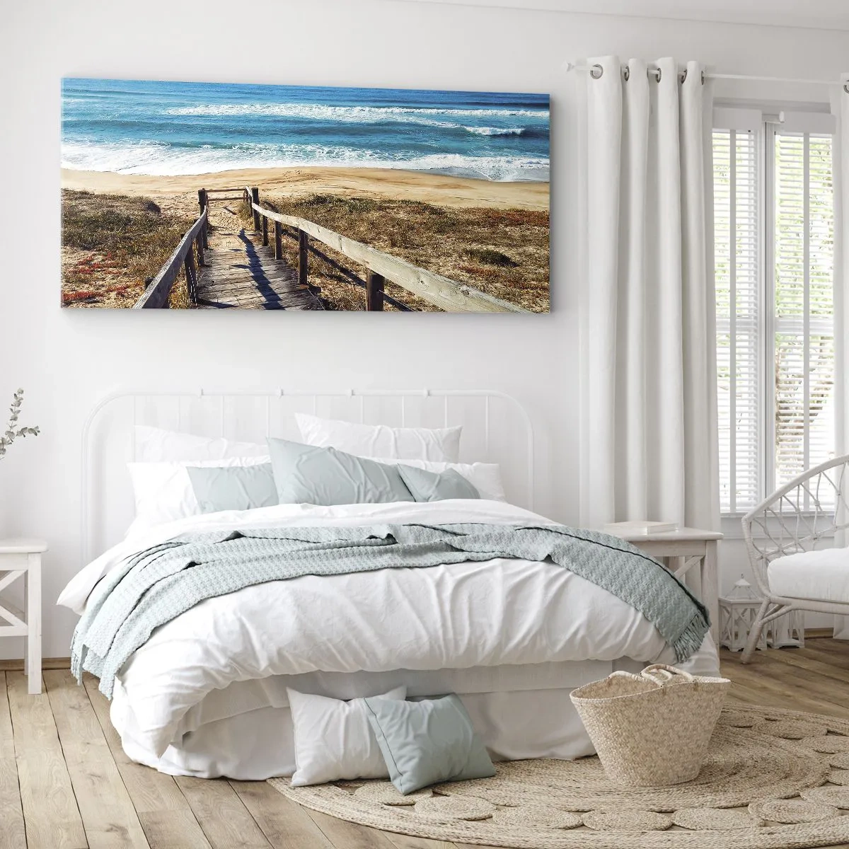 Obraz na plátně - Běž! - 120x50 cm