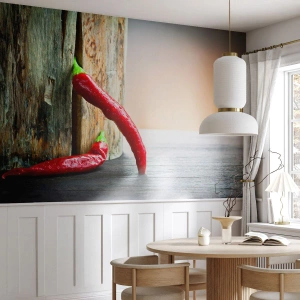 Fototapeta Samolepicí Deluxe Sticker - Red hot chili peppers - Pepř, Chilli, Koření - 450x315 cm
