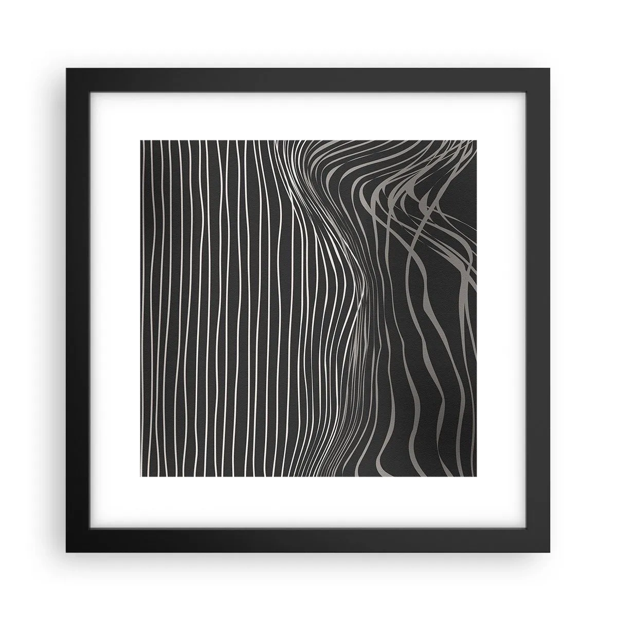 Plakát v černém rámu - Rytmus a přízvuk - 30x30 cm