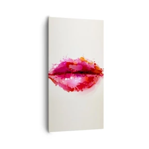 Obraz na plátně - Červenější než červená - 65x120 cm