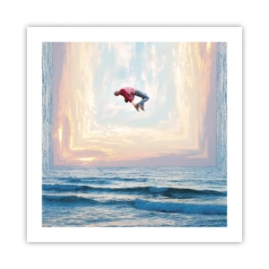 Plakát - Do jiné dimenze - 50x50 cm