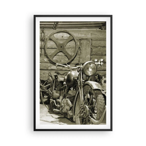 Plakát v černém rámu - V kůlně strýce Vládi - 61x91 cm