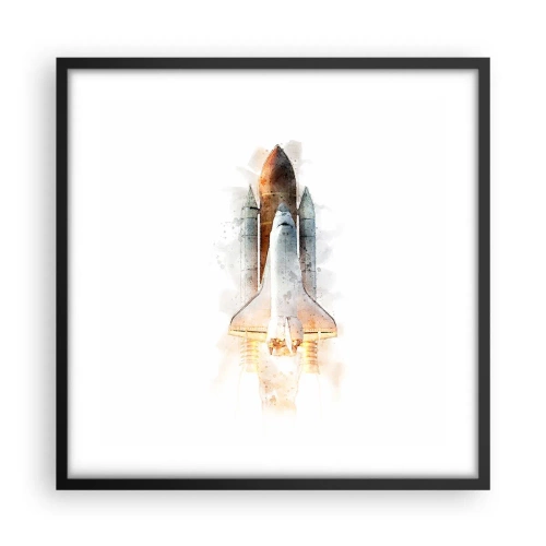 Plakát v černém rámu - Průzkumníci do toho - 50x50 cm