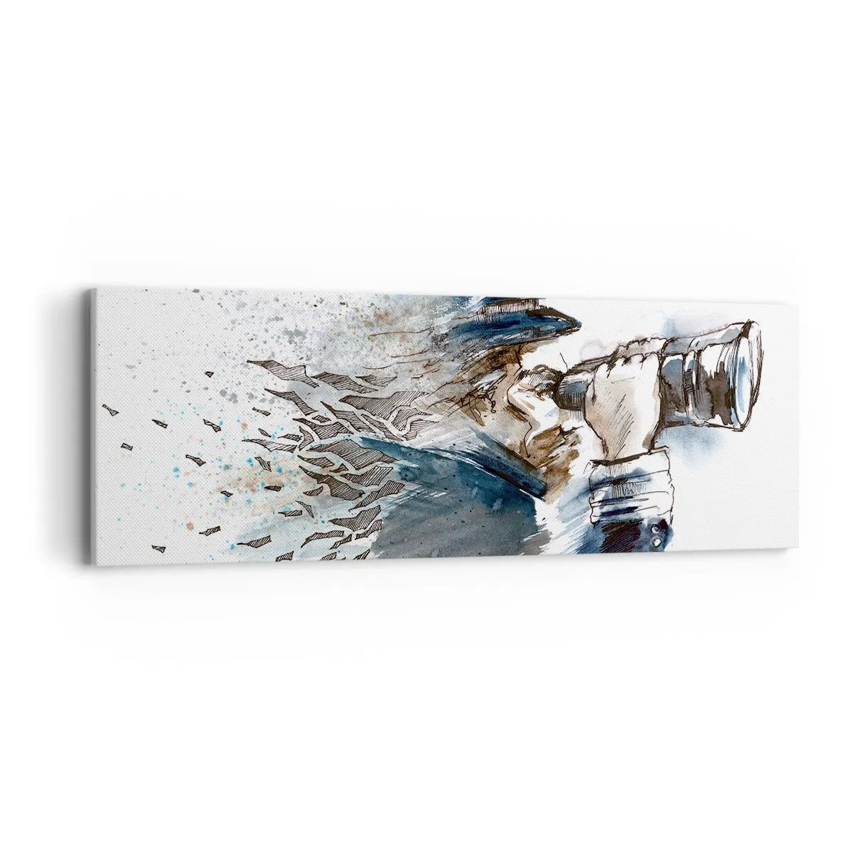 Obraz na plátně - Deset na Beaufortově stupnici! - 90x30 cm