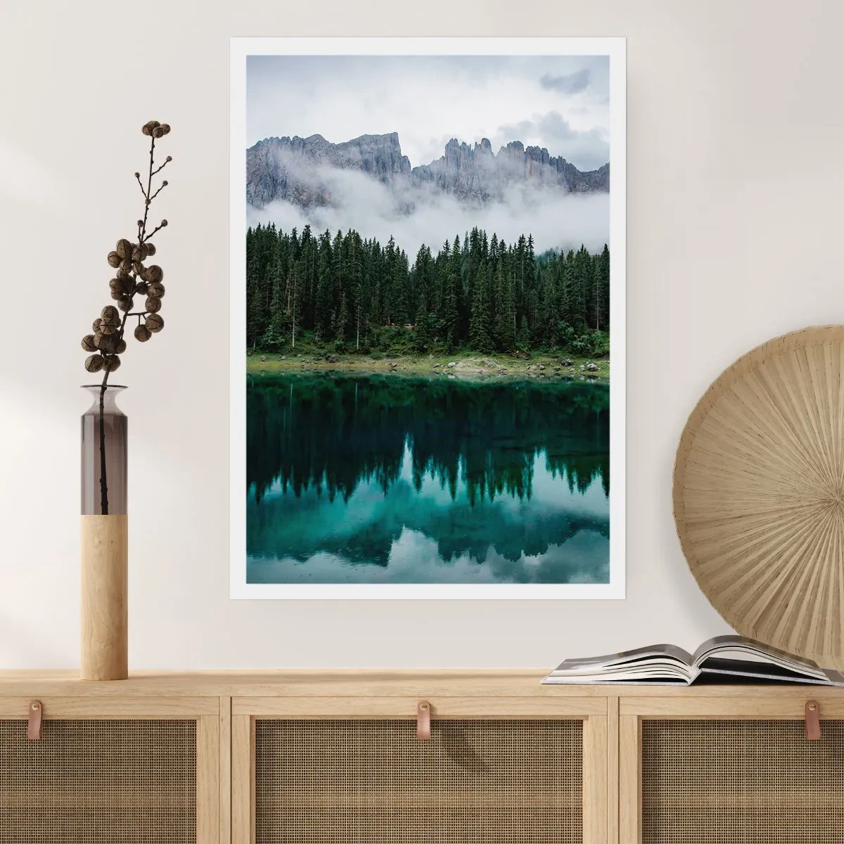 Plakát - Tiše, tiše, neprobuďme spící vodu…. - 40x50 cm