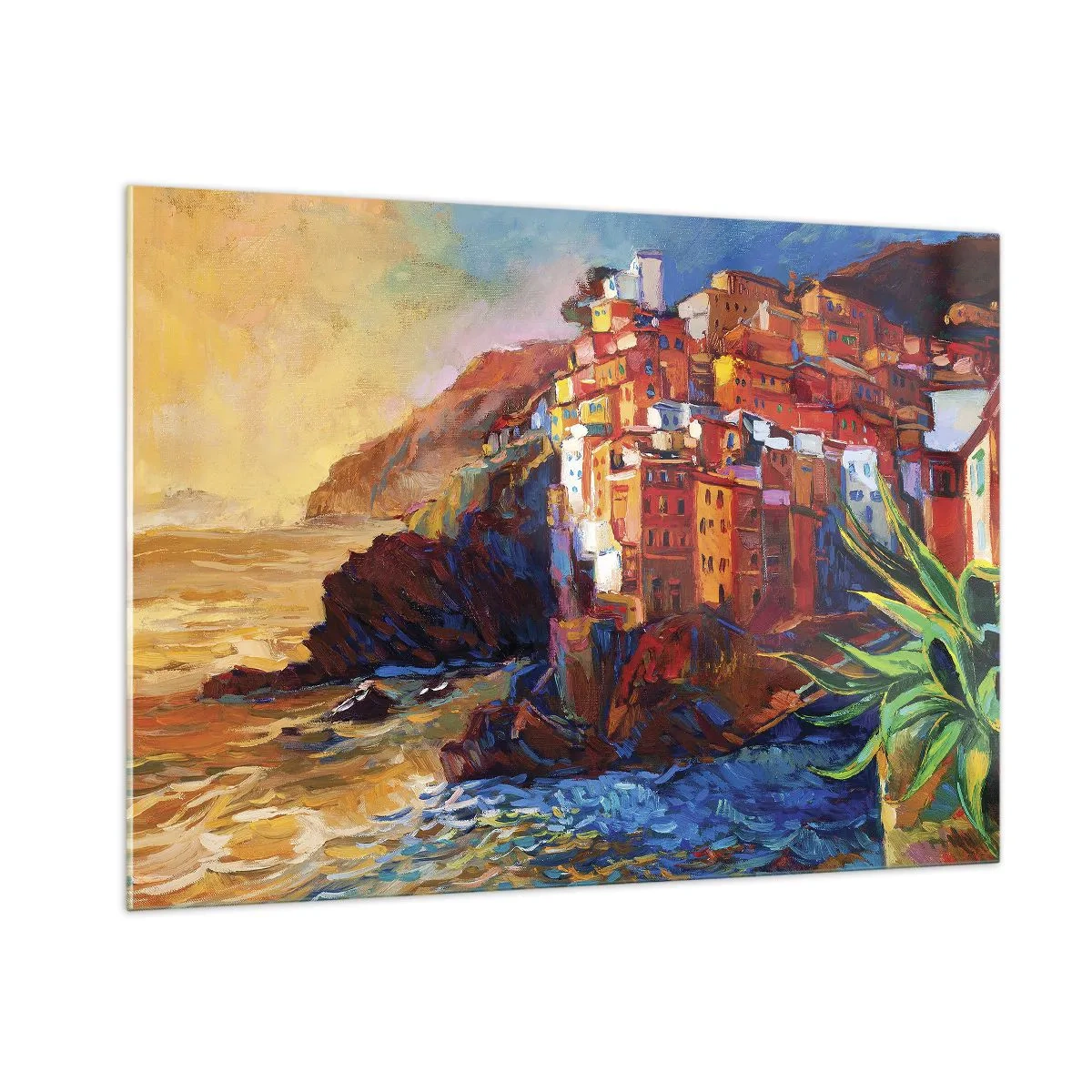 Obraz na skle - Italský nádech - 100x70 cm