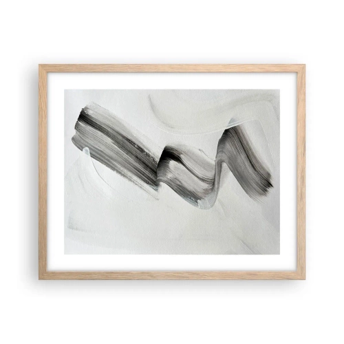 Plakát v rámu světlý dub - Jen tak pro radost - 50x40 cm