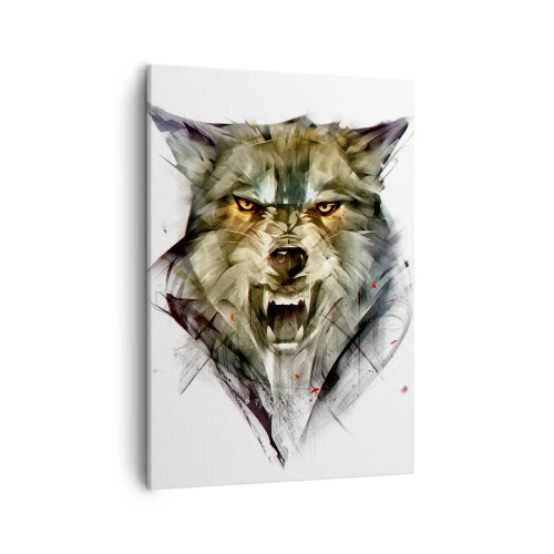 Obraz na plátně - Ani krok! - 50x70 cm