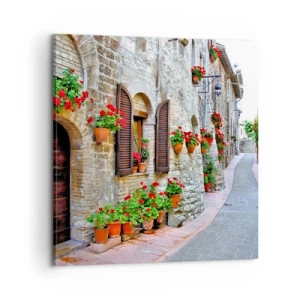 Obraz na plátně - Italská atmosféra - 60x60 cm