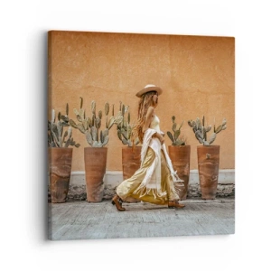 Obraz na plátně - V hippie stylu - 30x30 cm