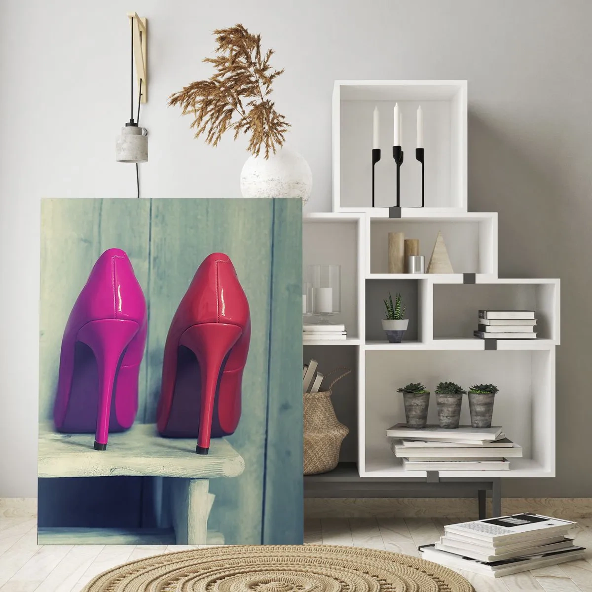Obraz na skle - Procházkou po duze - 50x70 cm