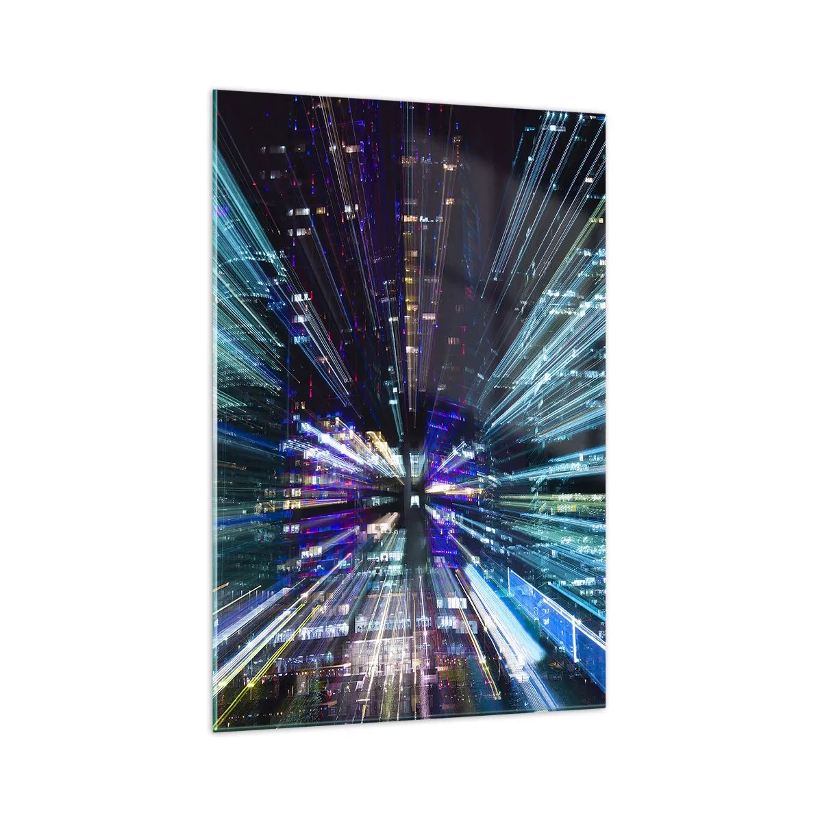Obraz na skle - Přechod do hyperprostoru - 70x100 cm