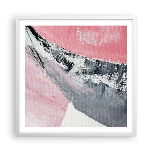Plakát v bílém rámu - Sladěná kompozice - 60x60 cm