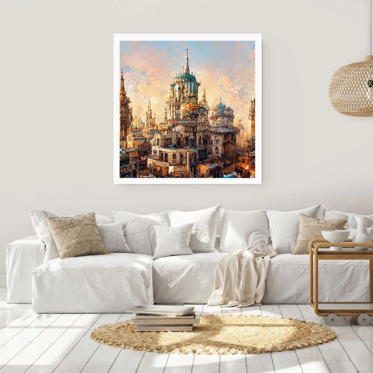 Plakát - Město měst - 30x30 cm