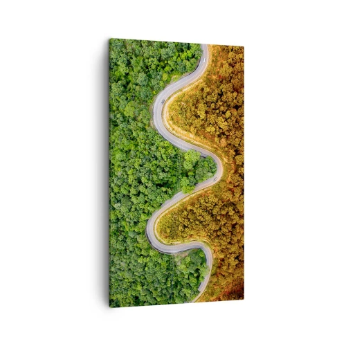 Obraz na plátně - Hranice a průlomy - 45x80 cm