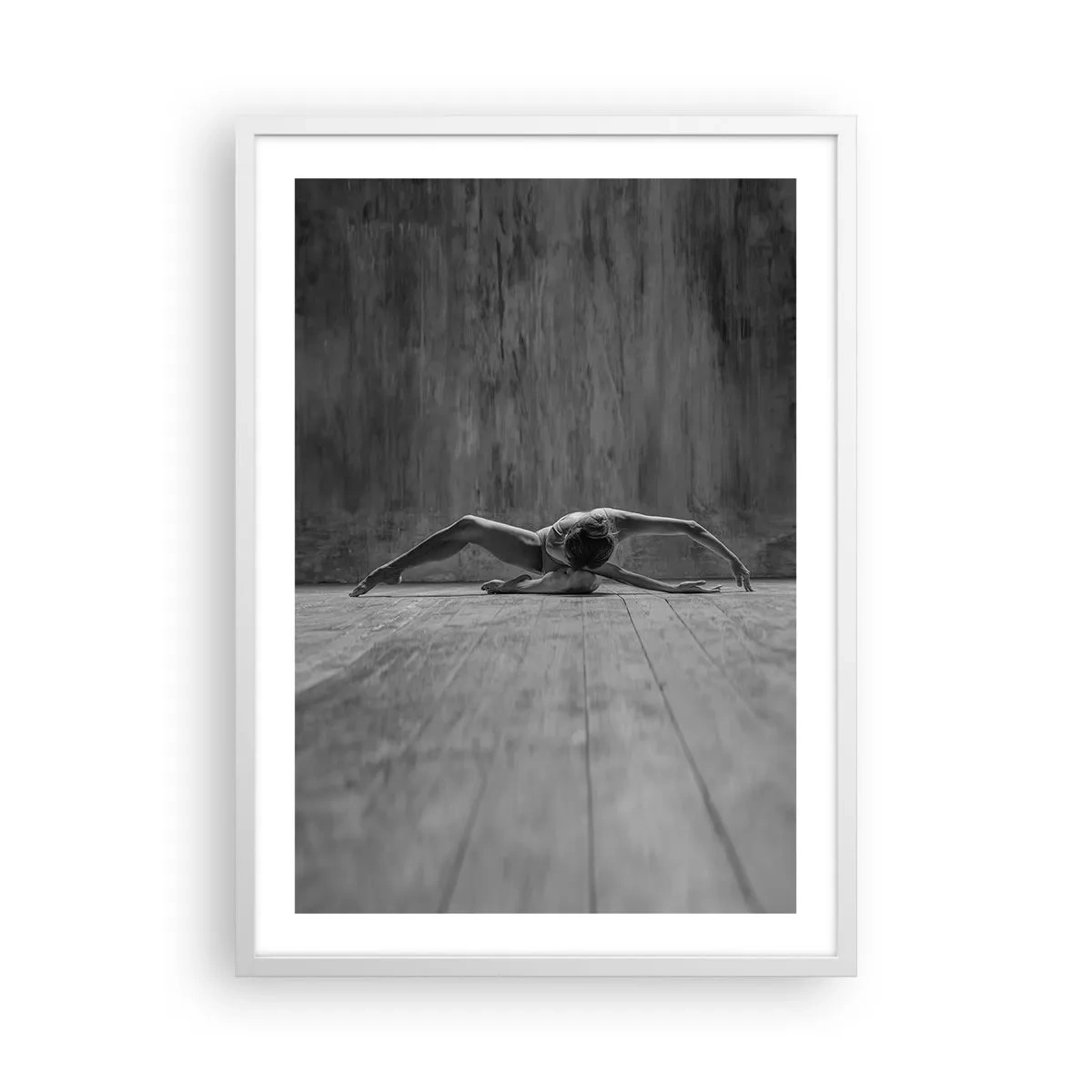 Plakát v bílém rámu - Nalezená symetrie - 50x70 cm