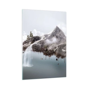 Obraz na skle - Pohled surrealisty - 50x70 cm