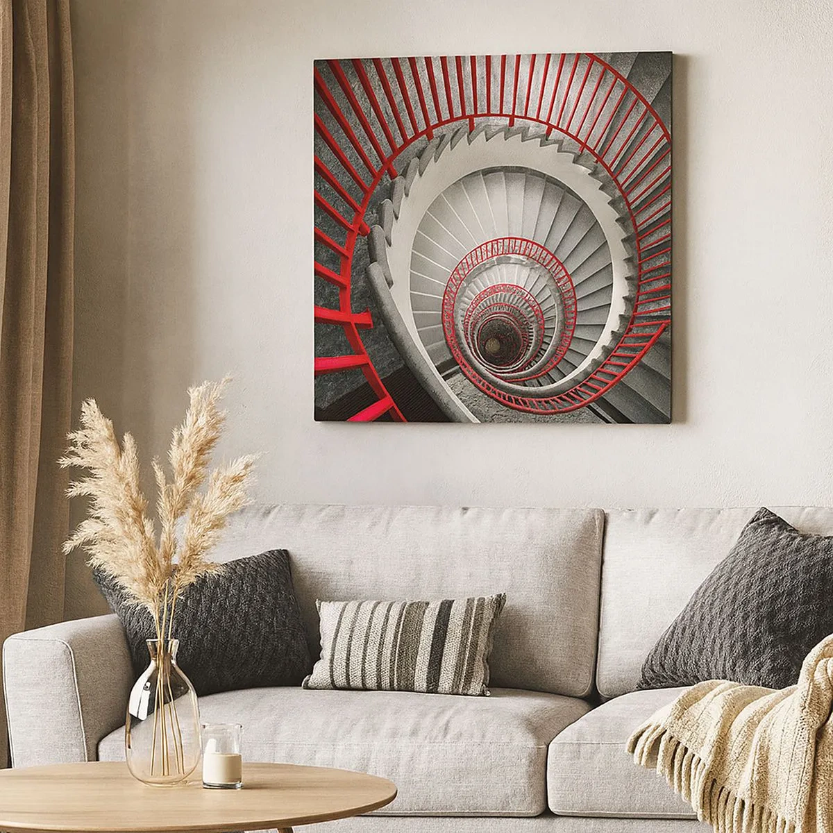 Obraz na plátně - Architektonické hry - 30x30 cm