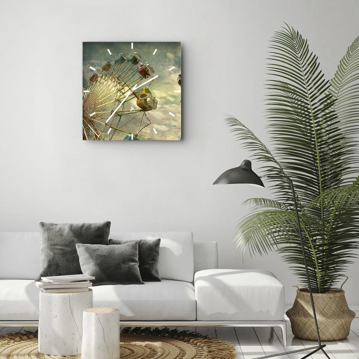 Nástěnné hodiny - Bude, bude zábava… - 30x30 cm