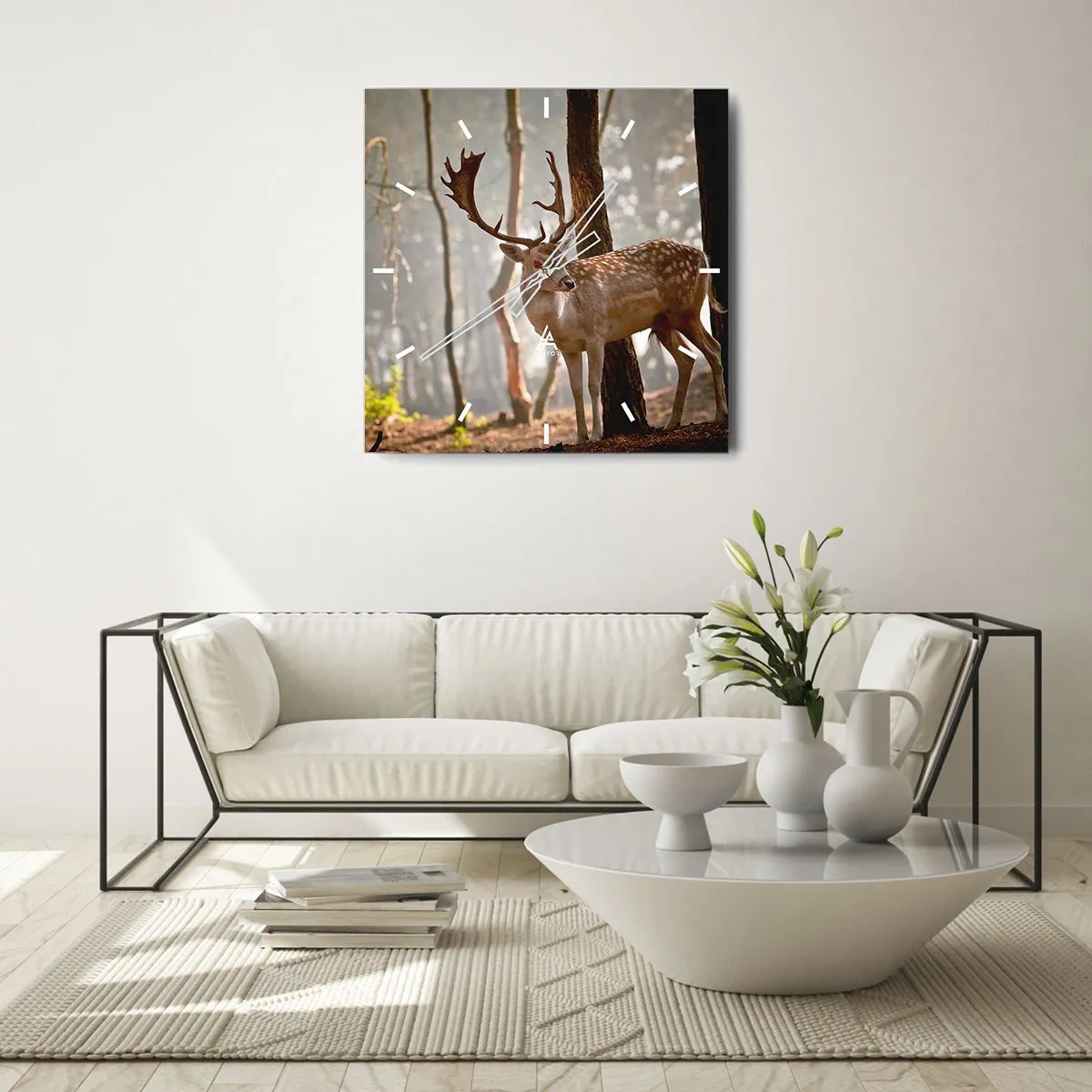 Nástěnné hodiny - Světlo mládí - 30x30 cm