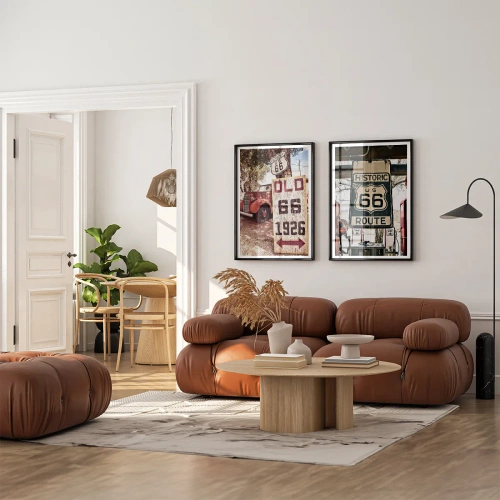 Route 66 - Inspirace do obýváku