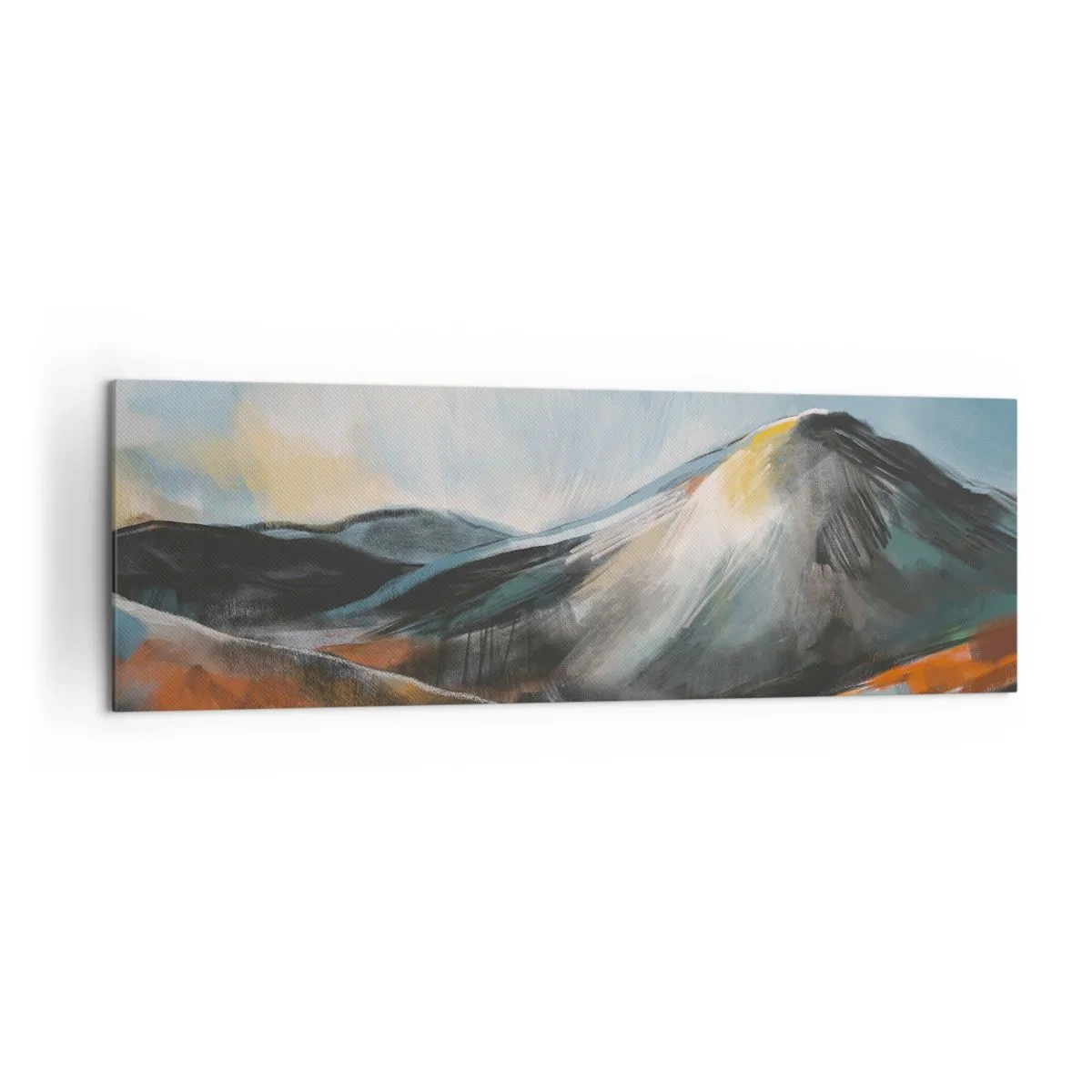 Obraz na plátně - Syrové i krásné - 160x50 cm