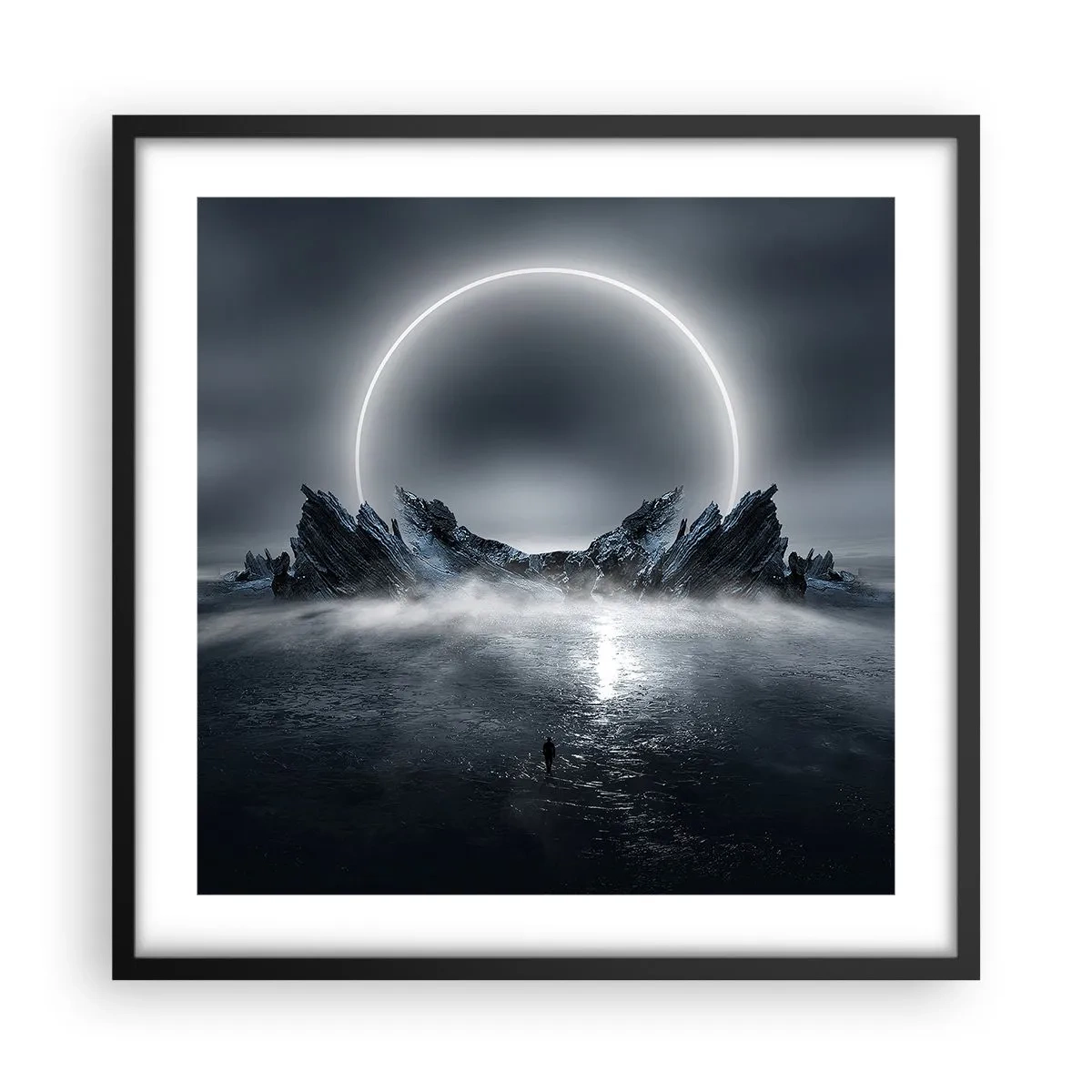 Plakát v černém rámu - Finále příběhu - 50x50 cm