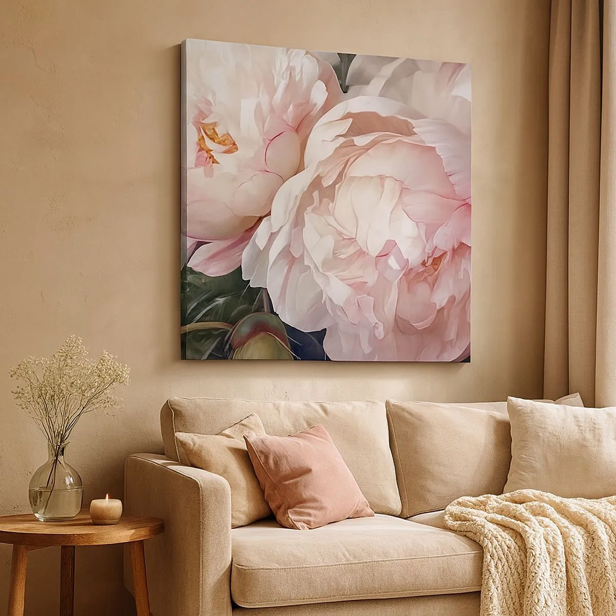 Obraz na plátně - Uchytnuté v rozkvětu - 30x30 cm