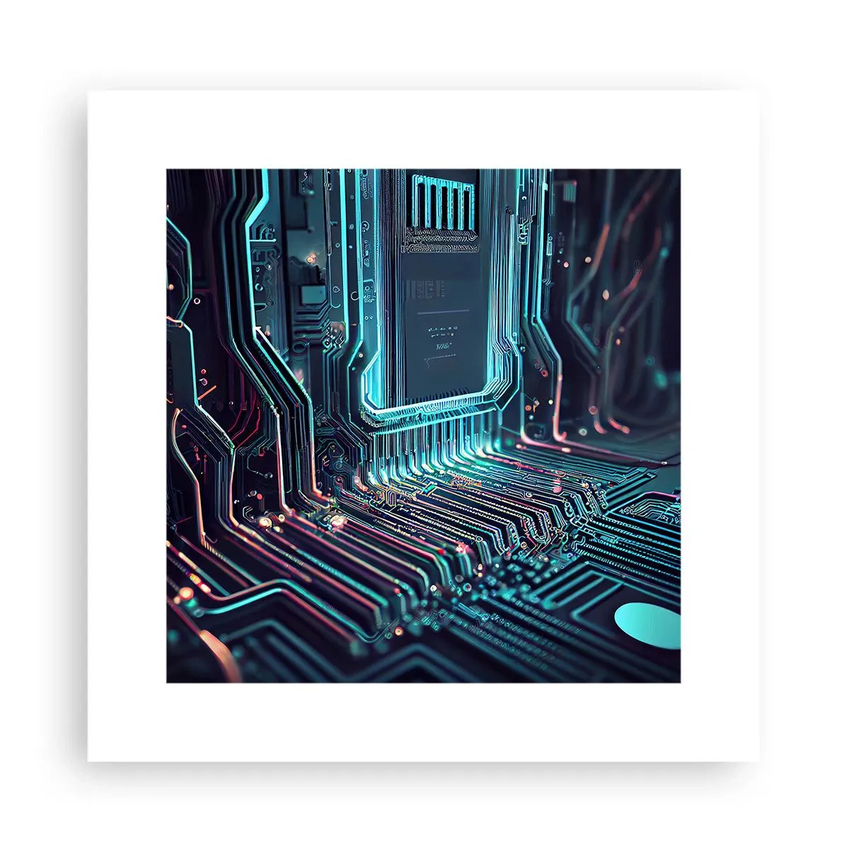 Plakát - Jen tak přemýšlím… - 30x30 cm