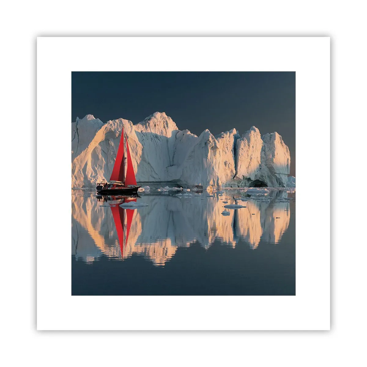 Plakát - Na okraji světa - 30x30 cm