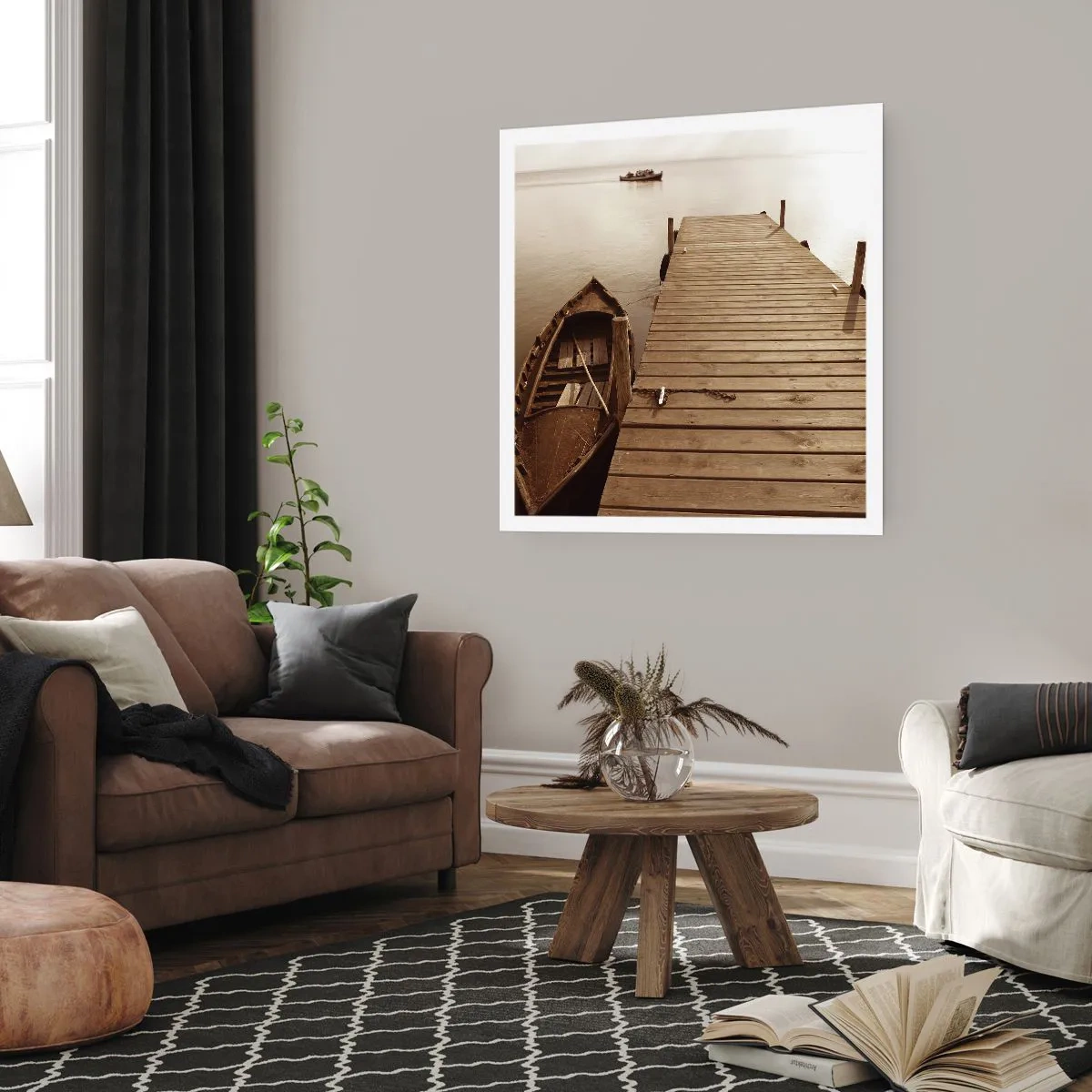 Plakát - Velký klid - 50x50 cm