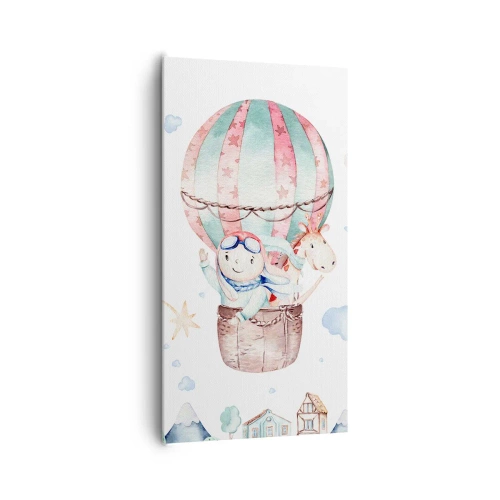 Obraz na plátně - Brzy se vrátíme! - 65x120 cm