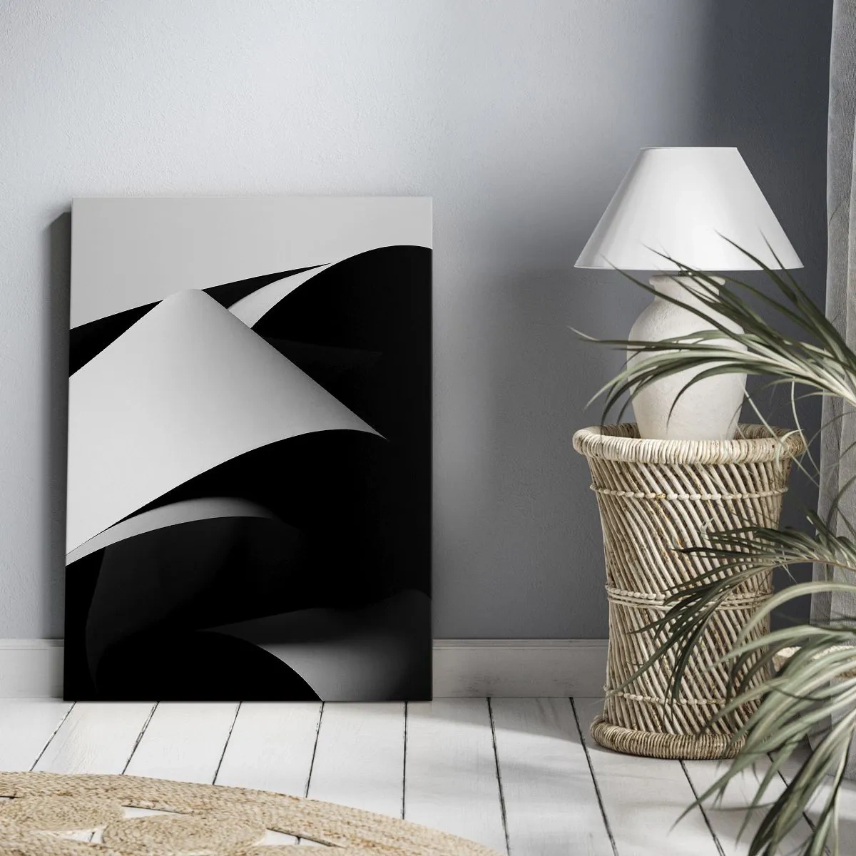 Obraz na plátně - Světlo z hlubin stínu - 50x70 cm