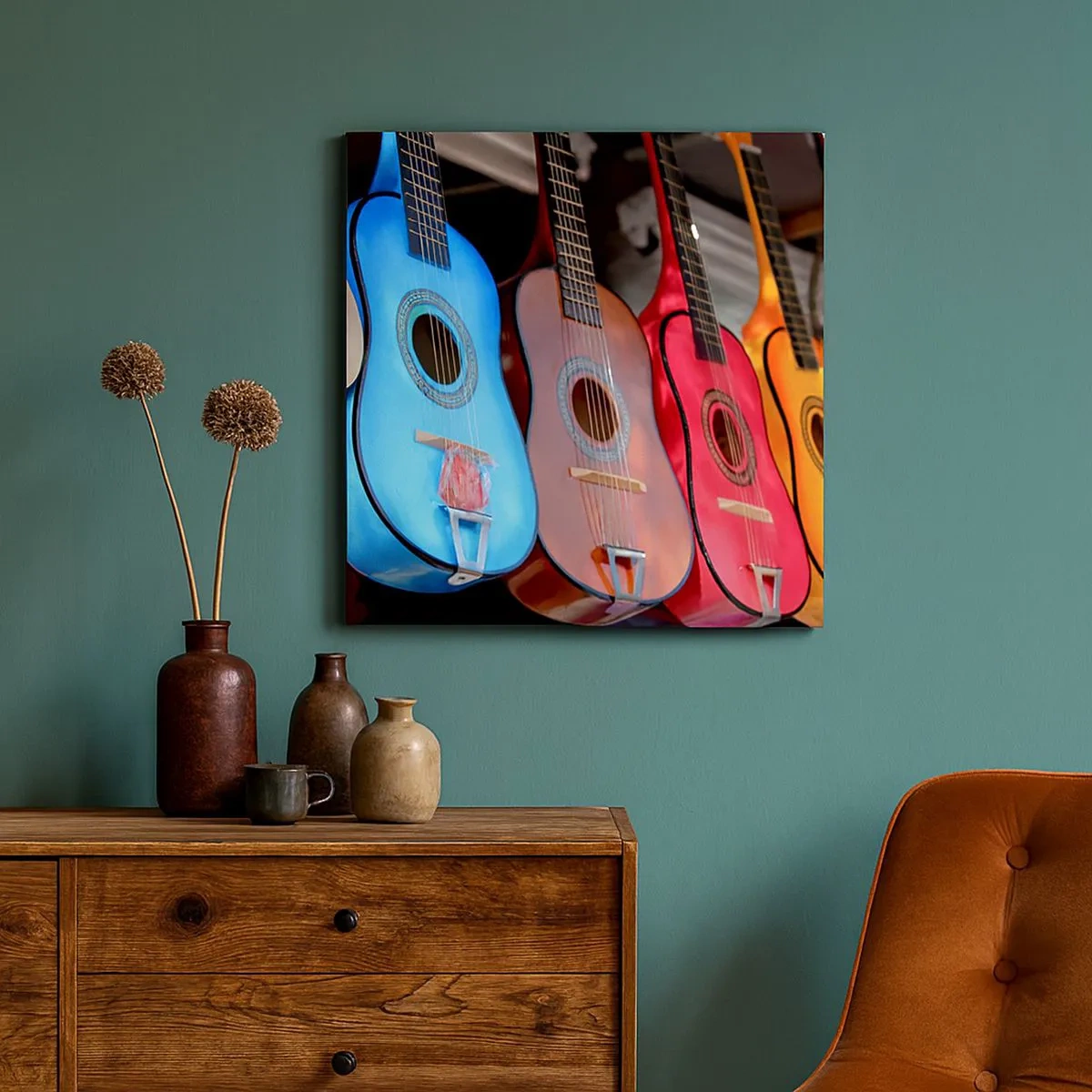 Obraz na plátně - Latinskoamerická atmosféra - 30x30 cm