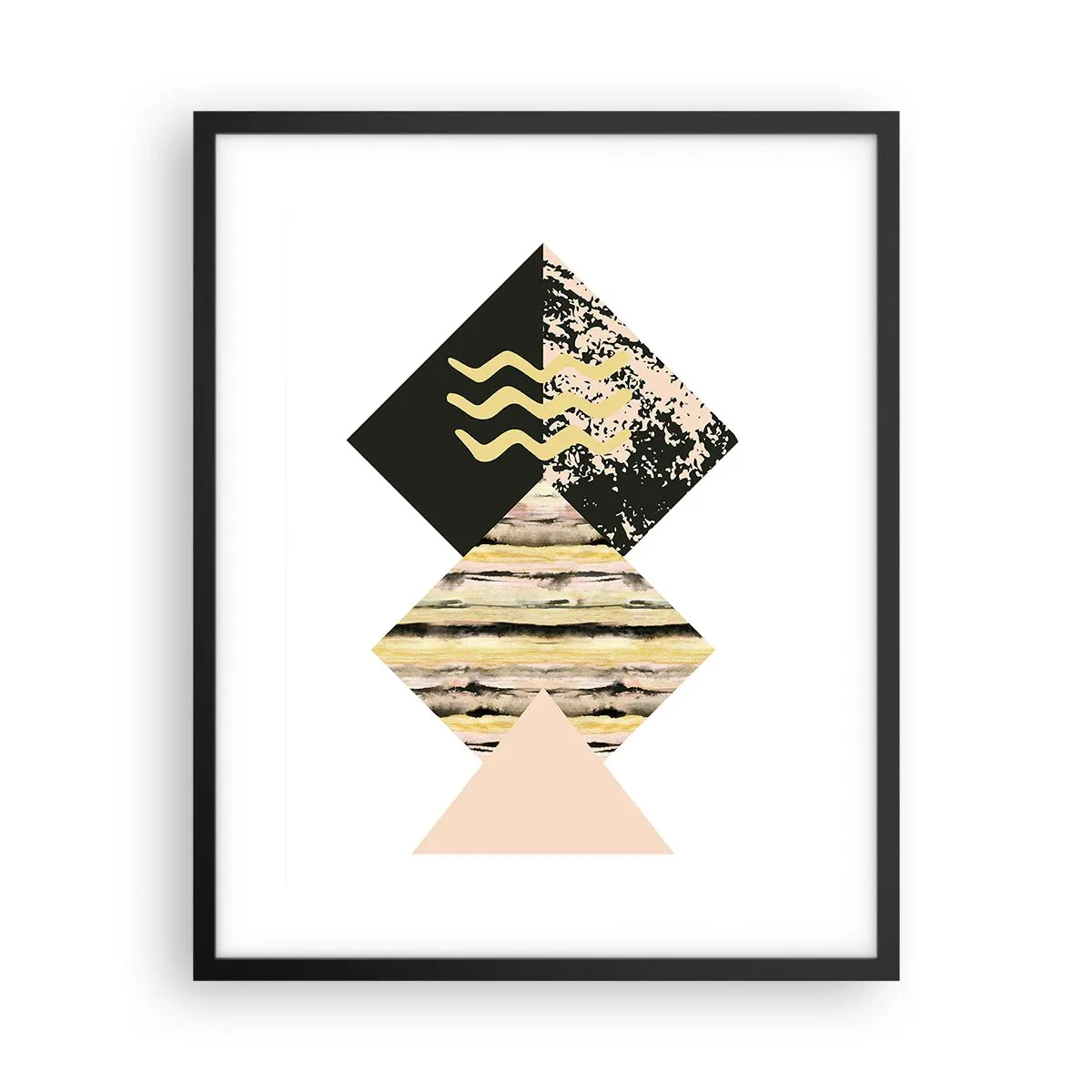 Plakát v černém rámu - Není to tak jednoduché - 40x50 cm