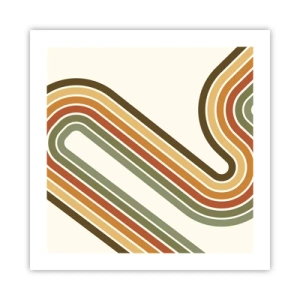 Plakát - Kličkování do cíle - 50x50 cm