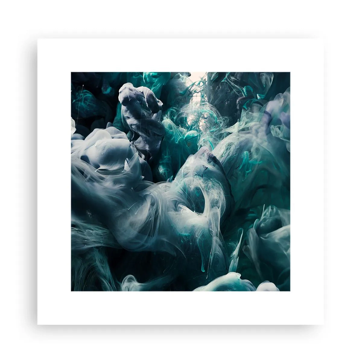 Plakát - Pohyb barvy - 30x30 cm