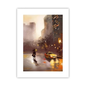 Plakát - Ve světlech New Yorku - 30x40 cm