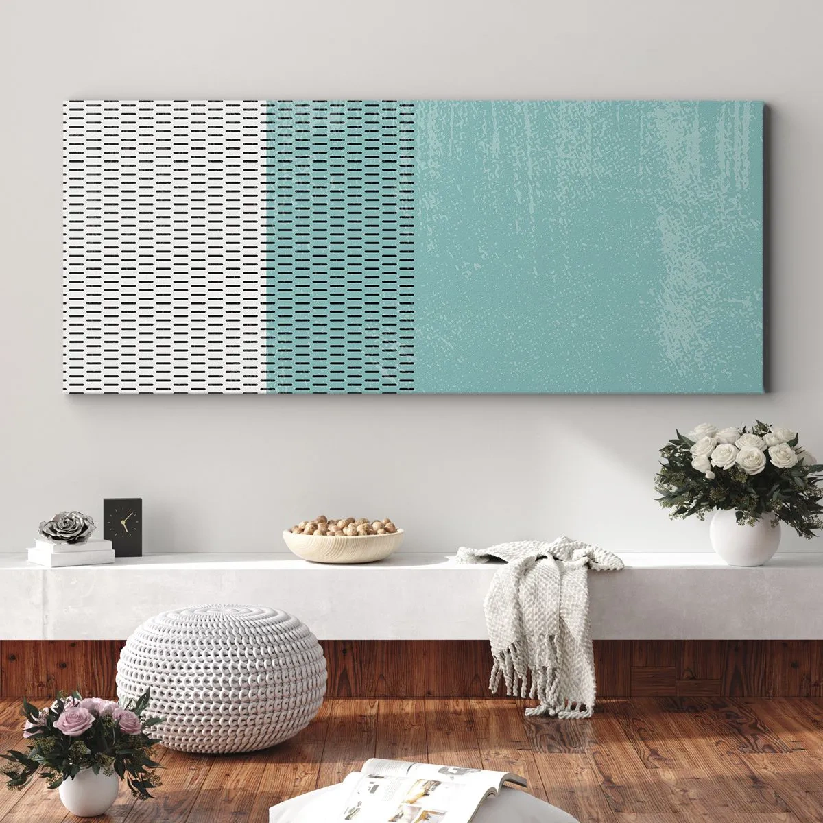 Obraz na plátně - Vyvážená kompozice - 100x40 cm