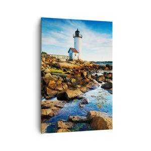 Obraz na plátně - Vraťte se šťastně, čekám - 70x100 cm