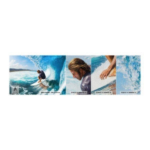 Vzor Fototapety Premium Sand - Tančící s vlnami - Sport, Surfování, Surf - 100x30 cm