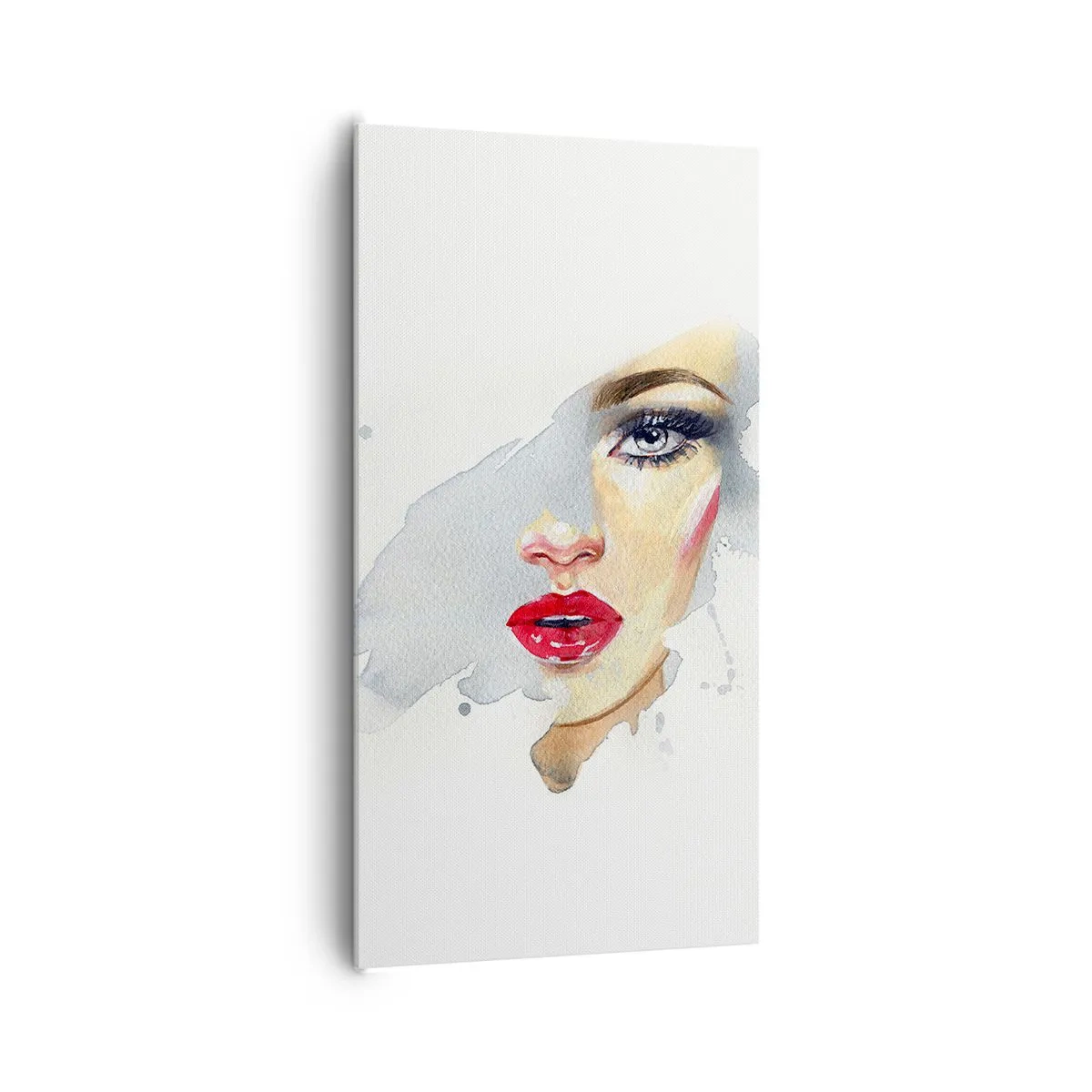 Obraz na plátně - Odraz v kapce vody - 65x120 cm