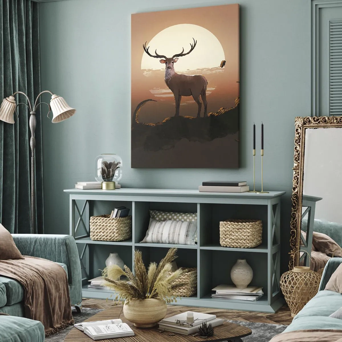 Obraz na plátně - Tato noc se nepodobá jiným - 70x100 cm