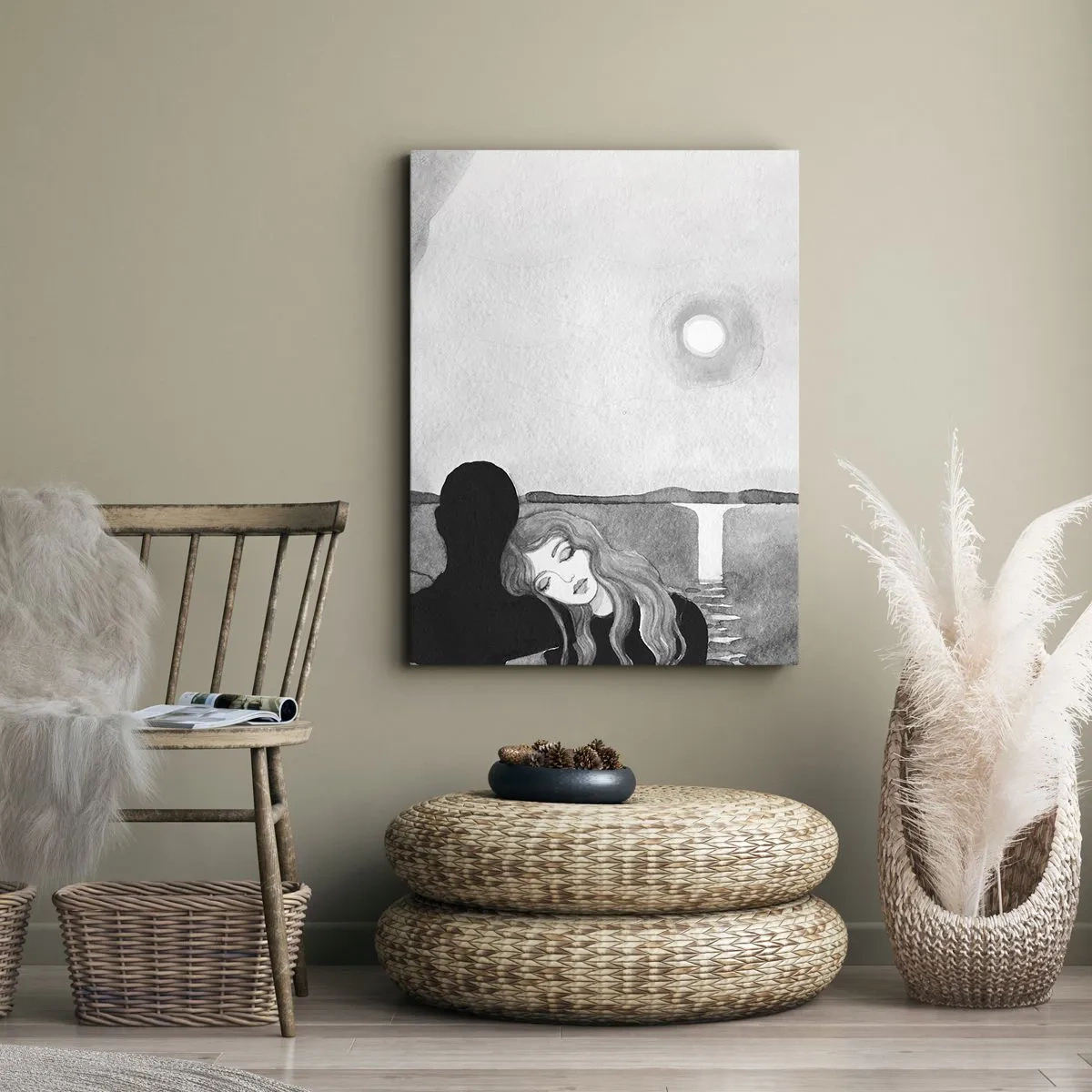 Obraz na plátně - Vždy záhadou - 50x70 cm