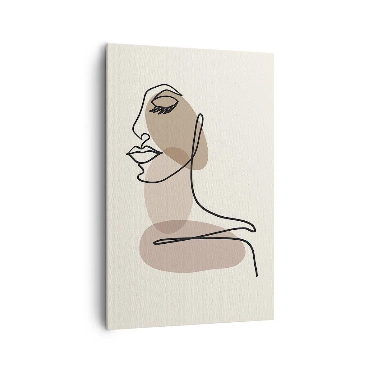 Obraz na plátně - Při poslechu samé sebe - 80x120 cm