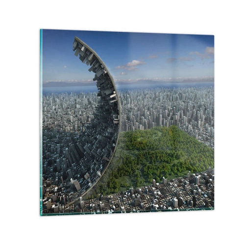 Obraz na skle - Příroda je věčná - 40x40 cm