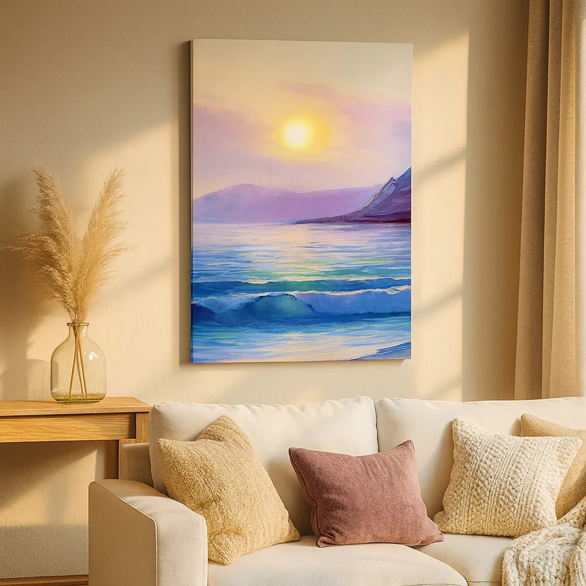 Obraz na plátně - Křišťál vody a vzduchu - 50x70 cm